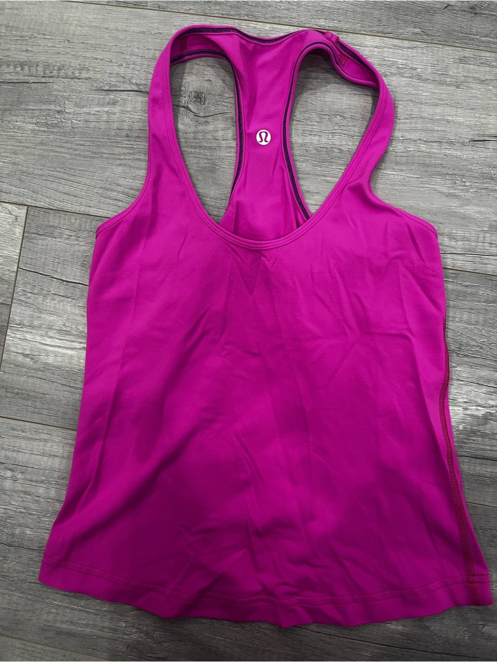 lululemon athletica Magenta Racerback Tank Top
